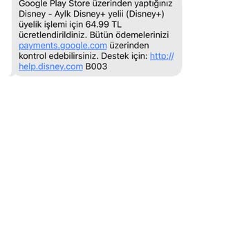 Disney + Üyeliğimi İptal Etmeme Rağmen Ücret Kesiyor