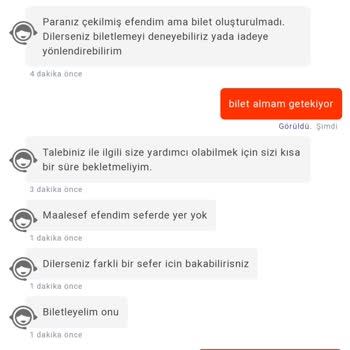 Turna.com Para Kesildi, Bilet Yok