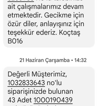 Koçtaş Para İadesi Yapmaması
