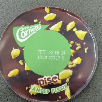 Cornetto Disc Antep Fıstığı Dondurma Üretim Hatası