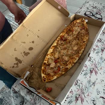 Pidem Restaurant Akbatı AVM Pidesi Yanlış Paketleme!