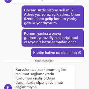 GetirYemek Parama El Koydular