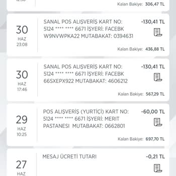 Facebook Hesabımdan İzinsiz Para Çekti.