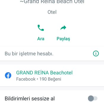 Grand Reina Beach Hotel Alanya, Para İadesi