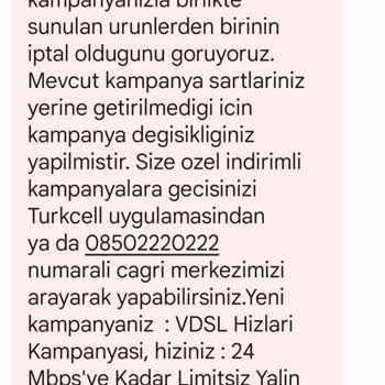 Turkcell Superonline Verilen Taahhüt Sonucu Tabletimi Alamadım