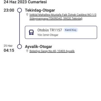 Kamil Koç Gelmeyen Otobüsün Bilet Ücreti İadesi Yapılmıyor