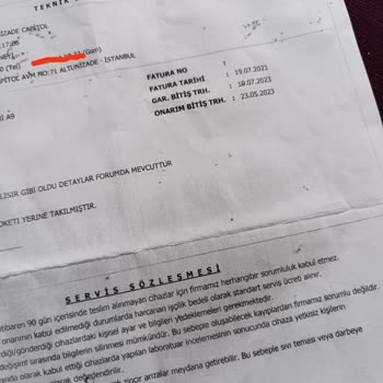 Teknosa Servisinin Garantili Ürünü Onarmadan Geri Yollaması