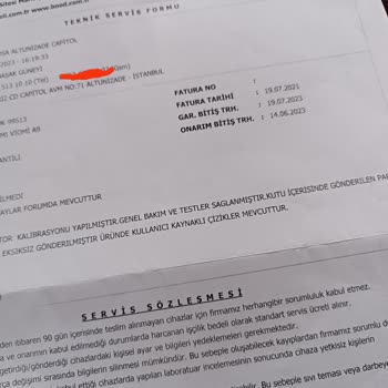 Teknosa Servisinin Garantili Ürünü Onarmadan Geri Yollaması