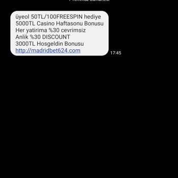 Vodafone Bahis Vb. Mesajlar