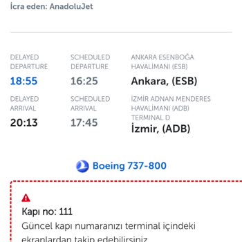 Atlasjet Uçak Geç Kalması