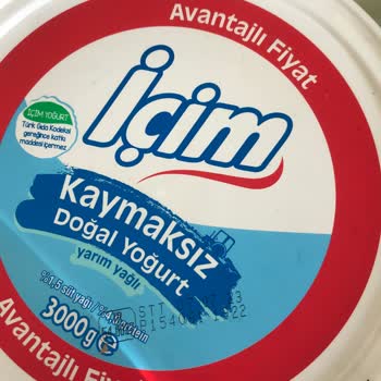 Aldığım İçim Marka Kaymaksız Yoğurt Bozulmuş