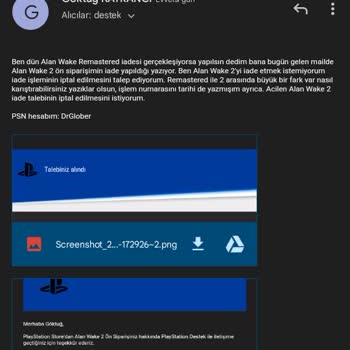 PlayStation Türkiye Yanlış Oyunu İade Etti!