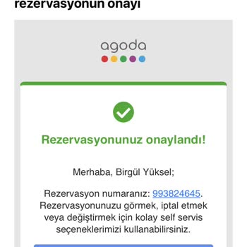 Agoda.com Ödeme Alındı, Hizmet Alınamadı