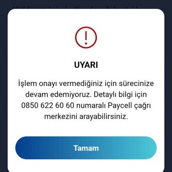 Paycell Paramı Karta Aktaramıyorum.