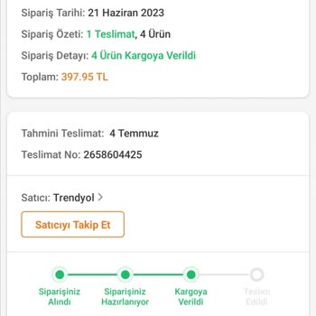 Trendyol Express Haftalar Süren Kargo Süresi Mağdur Edilmem