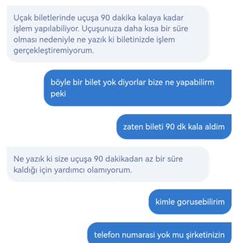 THY Bilet İptal, Ücret İadesi Ve Özür Bekliyoruz Ve Hatanın Düzeltilmesini