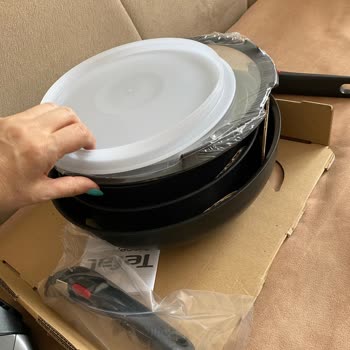 Evkur Alışveriş Tefal Tencere Seti Kapağı Kırık