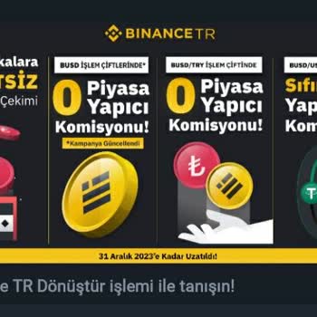 Binance TR Komisyon İndirimi Yanıltması