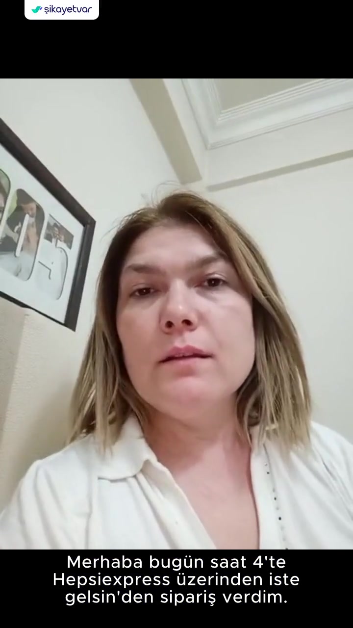 Hepsiburada Market Ve İste Gelsin Marka Uygulamalarını Şikayet Ediyorum! videonun kapak resmi