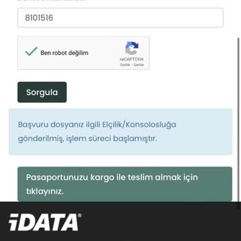 İdata 45 Gündür Gelmeyen Cevap