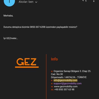 Gez Mobility Gez Hesaptan Para Çekmiyor, Kafasına Göre Ücret Alıyor.