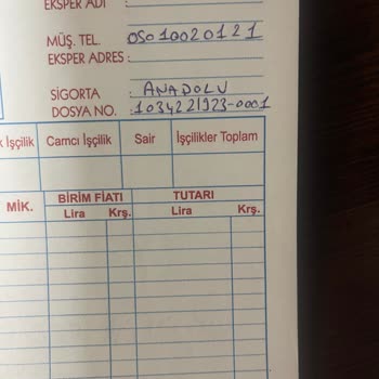 Anadolu Sigorta Araç Dikiz Aynası