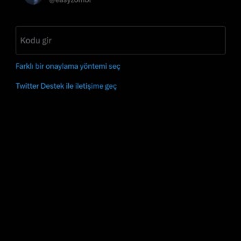 Twitter Onay Kodu Gelmiyor