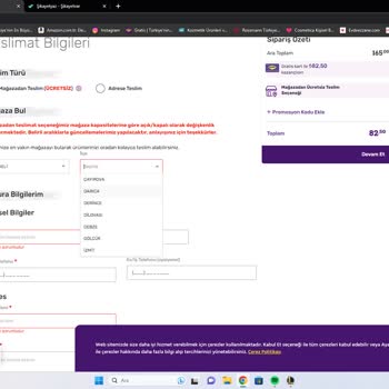 Gratis Adresimi Ekleyemiyorum İlçe Yok