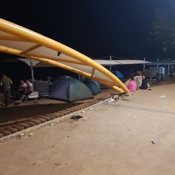 Gemlik Belediyesi Küçük Kumla Ya Çadır Kuruyorlar