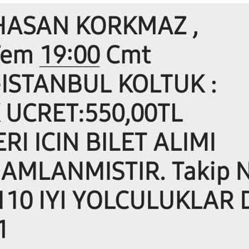 Bafra Seyahat H. K - Kötü Otobüs Deneyimi