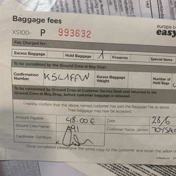 Easyjet Havayolları Sırt Çantası İçin Ödeme Aldı