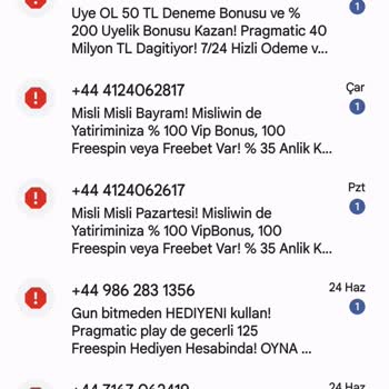 Vodafone Bahis Siteleri Mesajları