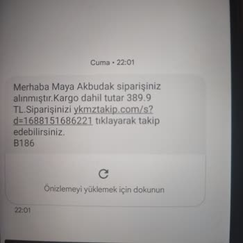 Modayakamoz Ykmz Giyimden Sipariş Vermedim