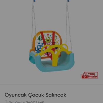 A101 Oyuncak Salıncak İadesi