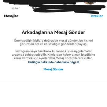 Instagram DM Problemi