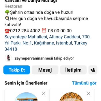 Seyrangah Cafe & Restoran Hizmet ve Hijyen Sorunu