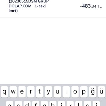 Dolap Para İadesini Yapmıyor