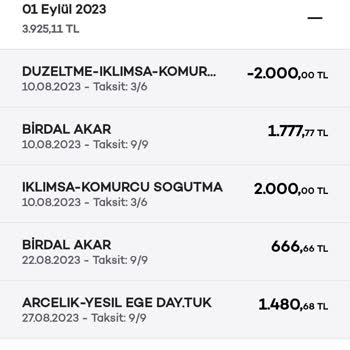Akbank Ek Taksit Talebiniz Mükerrer Olarak Borç Hanenize İlave Edilir.