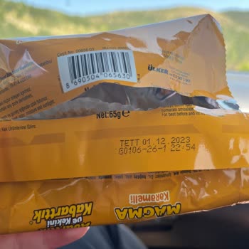 Ülker Dankek Magma Karamelli'de Karamel Yok