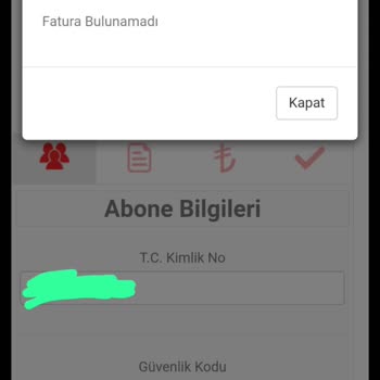 Evkur Alışveriş İnternet Üzerinden Fatura Ödeyememek