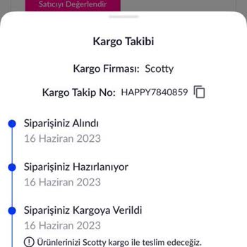 Pazarama'daki Happy Center Satıcısı 16 Gündür Ürün Göndermiyor