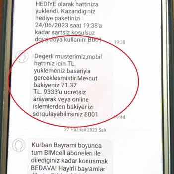 Bimcell Yasal Olmayan Hattım İptal Edildi