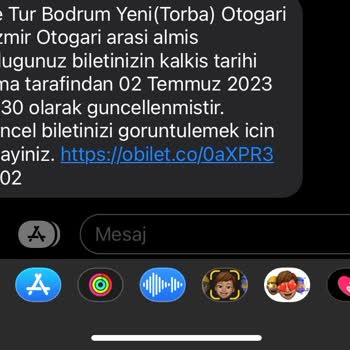 Efe Tur Otobüs Saati Değiştirildi