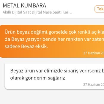 Trendyol U Aradım Satıcı Hakkında Şikayet Platformumuz Yok Dediler.