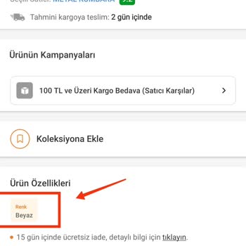 Trendyol U Aradım Satıcı Hakkında Şikayet Platformumuz Yok Dediler.