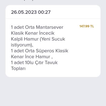 Domino's Pizza Parayı Alıp Siparişi Vermiyor!