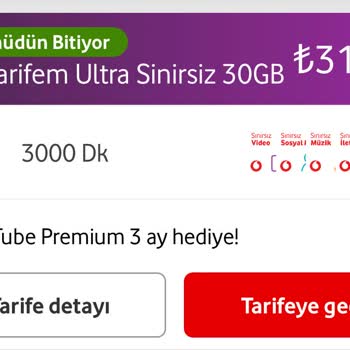 Vodafone Fahiş Fiyat Artışı