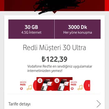 Vodafone Fahiş Fiyat Artışı