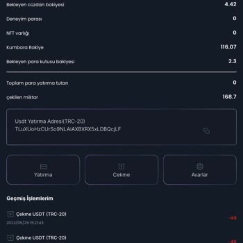 Minterests NFT Minterests Çekimlerim Hesabıma Düşmüyor
