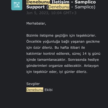 Denebunu Anlık Anketlerde Gönderilmesi Gereken Ürünler Gönderilmiyor!